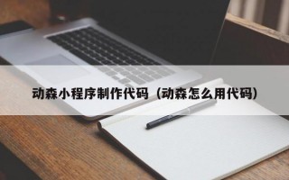 动森小程序制作代码（动森怎么用代码）