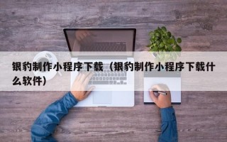 银豹制作小程序下载（银豹制作小程序下载什么软件）