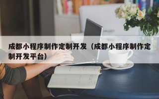 成都小程序制作定制开发（成都小程序制作定制开发平台）