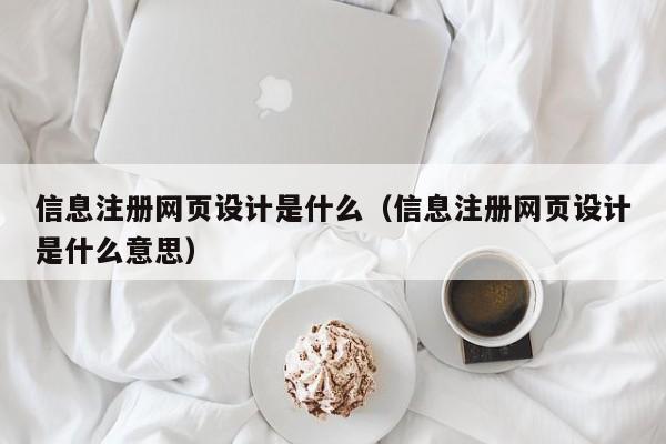 信息注册网页设计是什么（信息注册网页设计是什么意思）